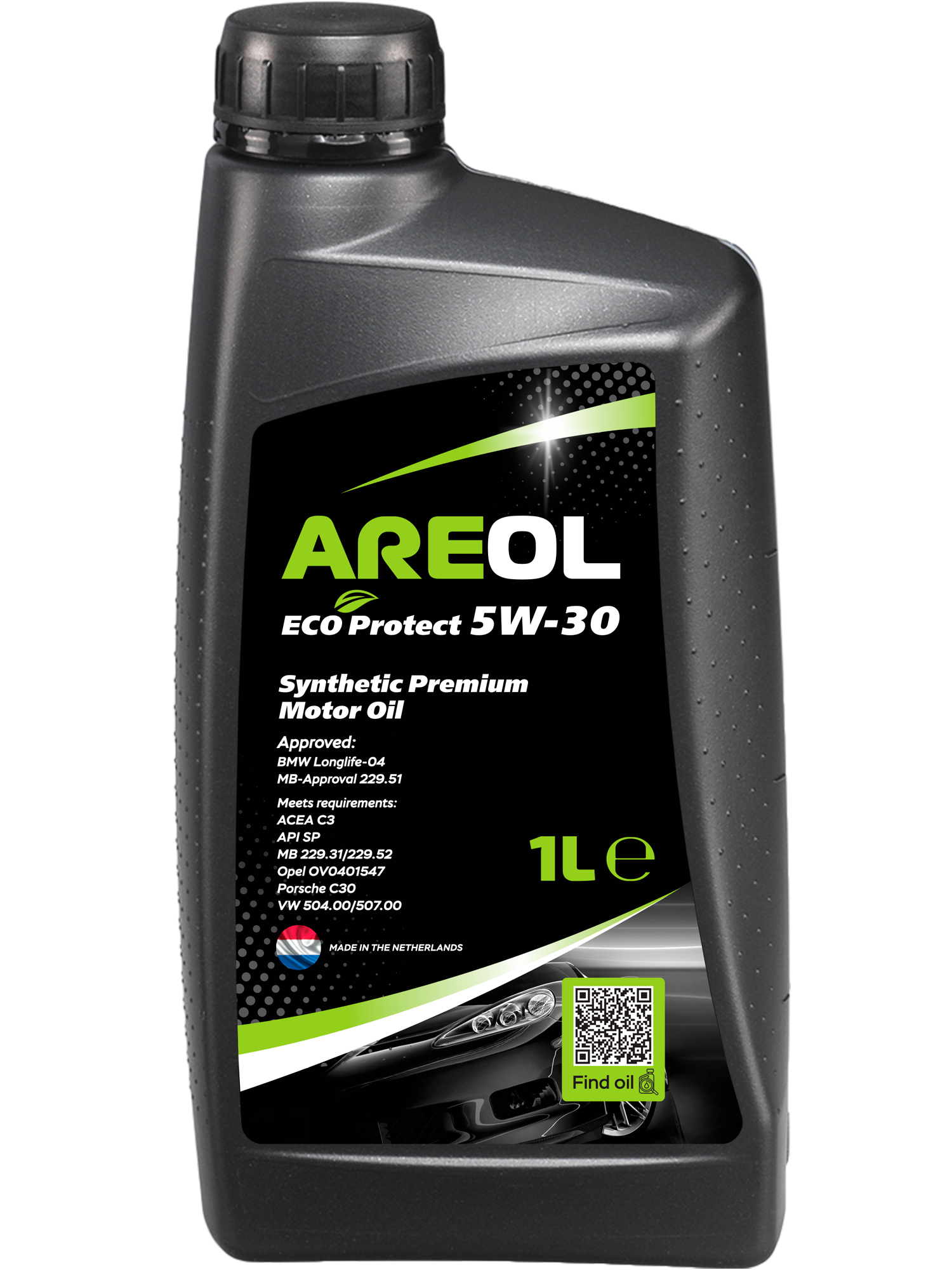 Моторное масло AREOL ECO Protect 5W-30 1л