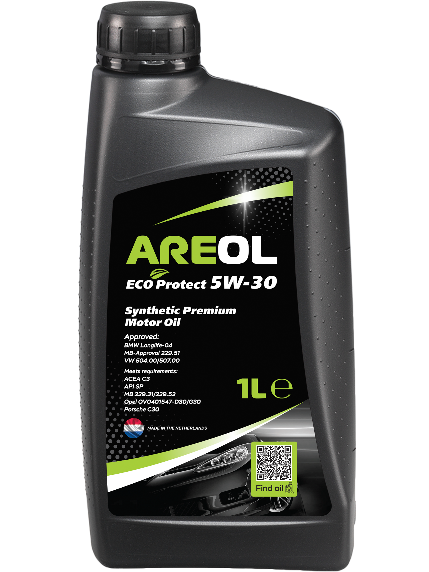 Моторное масло AREOL ECO Protect 5W-30 1л