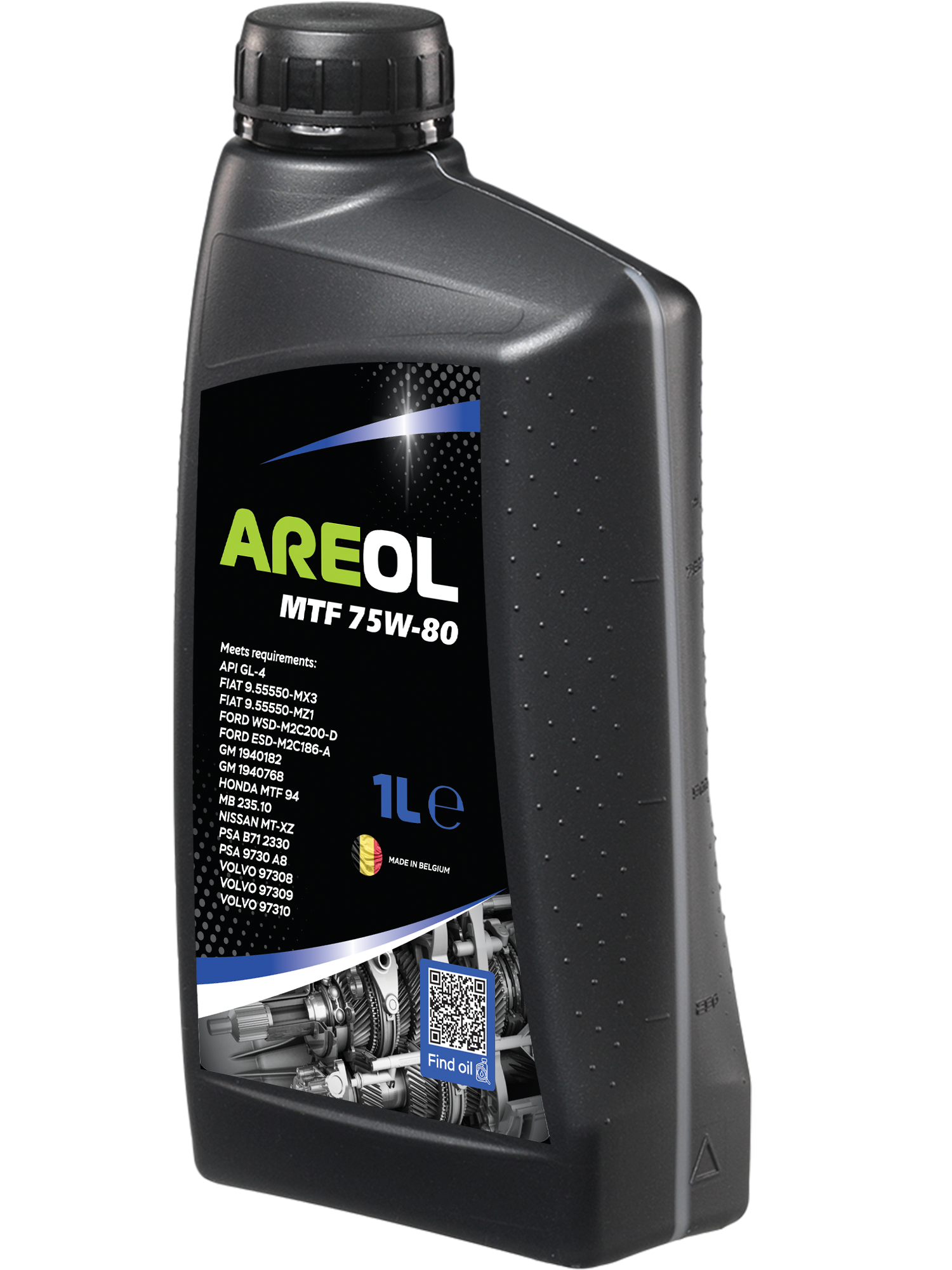 Трансмиссионное масло AREOL MTF 75W-80 1л